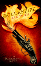 book cover for Goldenfire