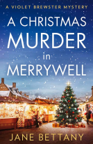book cover for A Christmas Murder in Merrywell