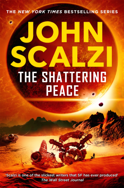 book cover for The Shattering Peace