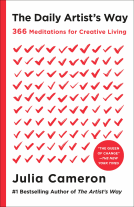 book cover for The Daily Artist's Way