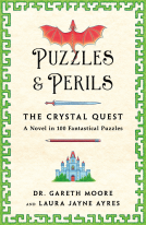 book cover for Puzzles & Perils: The Crystal Quest