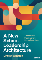 book cover for A New School Leadership Architecture