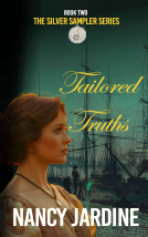 book cover for Tailored Truths: An engrossing Victorian Scotland Saga