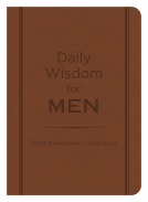 book cover for Daily Wisdom for Men 2016 Collection
