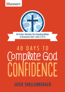 book cover for 40 Days to Complete God Confidence