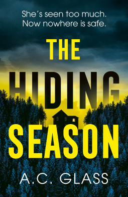 book cover for The Hiding Season