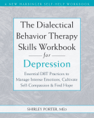 book cover for The Dialectical Behavior Therapy Skills Workbook for Depression