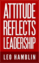 book cover for Attitude Reflects Leadership