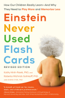 book cover for Einstein Never Used Flash Cards, Revised Edition