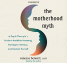 book cover for The Motherhood Myth