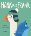 book cover for Hank Meets Frank