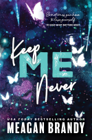 book cover for Keep Me Never