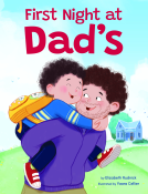 book cover for First Night at Dad's