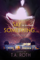 book cover for Say Something