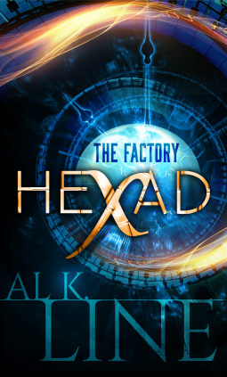 book cover for Hexad: The Factory