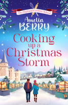 book cover for Cooking Up a Christmas Storm
