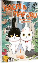 Buchcover für Hachi & Maruru – Streuner halten zusammen! 1