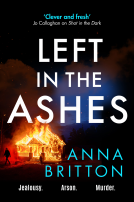 book cover for Left in the Ashes