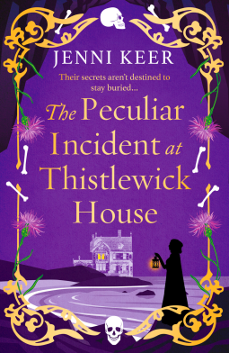 book cover for The Peculiar Incident at Thistlewick House