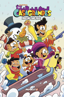 book cover for The Casagrandes: Freezing and Frio!