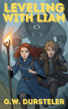 book cover for Leveling With Liam