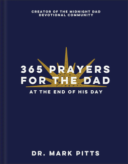book cover for 365 Prayers for the Dad at the End of His Day