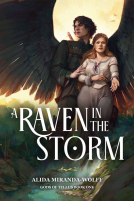 book cover for A Raven in the Storm