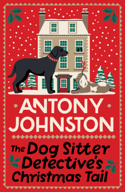 book cover for The Dog Sitter Detective's Christmas Tail