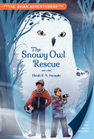 book cover for The Avian Adventurers #1: Snowy Owl Rescue