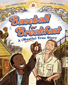 book cover for Baseball for Breakfast