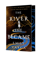 book cover for The River She Became