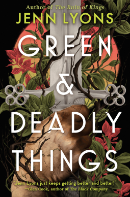 book cover for Green & Deadly Things