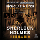 book cover for Sherlock Holmes and the Real Thing
