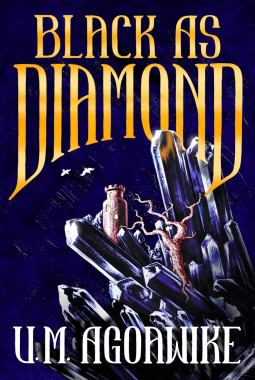 book cover for Black as Diamond