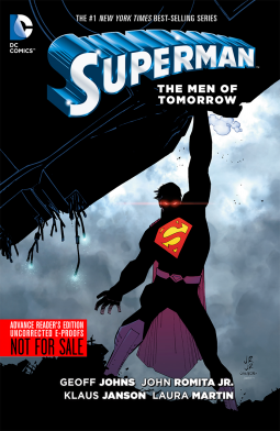 book cover for Superman: The Men of Tomorrow