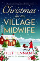 book cover for Christmas for the Village Midwife