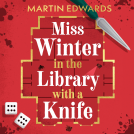 book cover for Miss Winter in the Library with a Knife