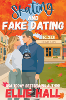 book cover for Skating and Fake Dating