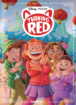 book cover for Disney Pixar Classic Graphic Novel: Turning Red
