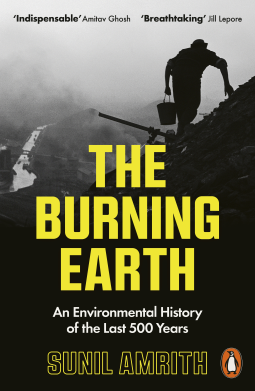 book cover for The Burning Earth