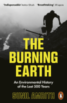 book cover for The Burning Earth