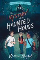 book cover for The Mystery of the Haunted House