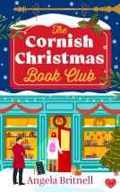 book cover for The Cornish Christmas Book Club
