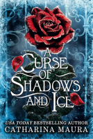 book cover for A Curse of Shadows and Ice