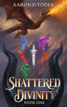 book cover for Shattered Divinity