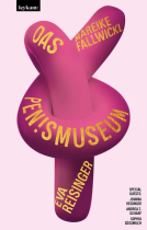 Buchcover für Das Pen!smuseum - Mit Texten von Jovana Reisinger, Sophia Süßmilch und Illustrationen von Andrea Z. Scharf