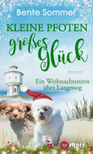 Buchcover für Kleine Pfoten, großes Glück – Ein Weihnachtsstern über Langeoog
