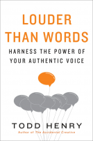 book cover for Louder than Words