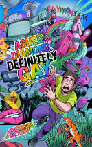 book cover for Asher Diamond is Definitely Gay