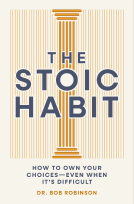 book cover for The Stoic Habit